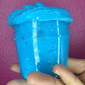 Minty Sky Clear Slime 💖HOMEMADE